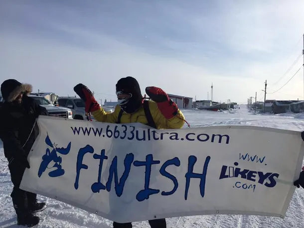 Tibi Uşeriu a câştigat maratonul de la Cercul Polar
