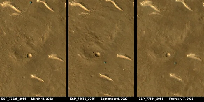 Roverul marțian Zhurong ar putea fi deja mort și îngropat, potrivit unor imagini de la NASA