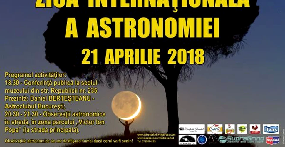 Ziua Internaţională a Astronomiei. Program special la Observatorul Astronomic din Bârlad