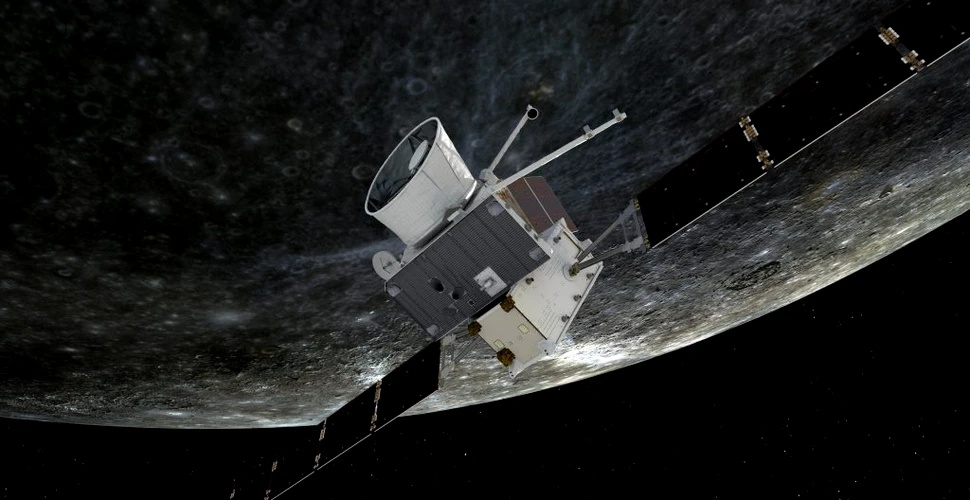 Sonda BepiColombo, așteptată să facă prima survolare a planetei Mercur