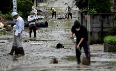 Ploile din Japonia au făcut ca 3 persoane să dispară