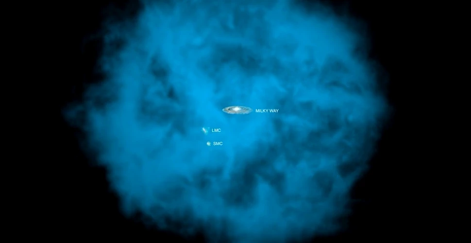 Constatare inedită: Calea Lactee „înoată” într-un nor de gaz