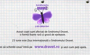 Astăzi este Ziua Internaţională a Sindromului Dravet. 50 de copii din România suferă de această boală rară (VIDEO)