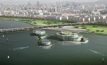 Cea mai mare insulă plutitoare din lume a fost inaugurată la Seul! (FOTO/VIDEO)