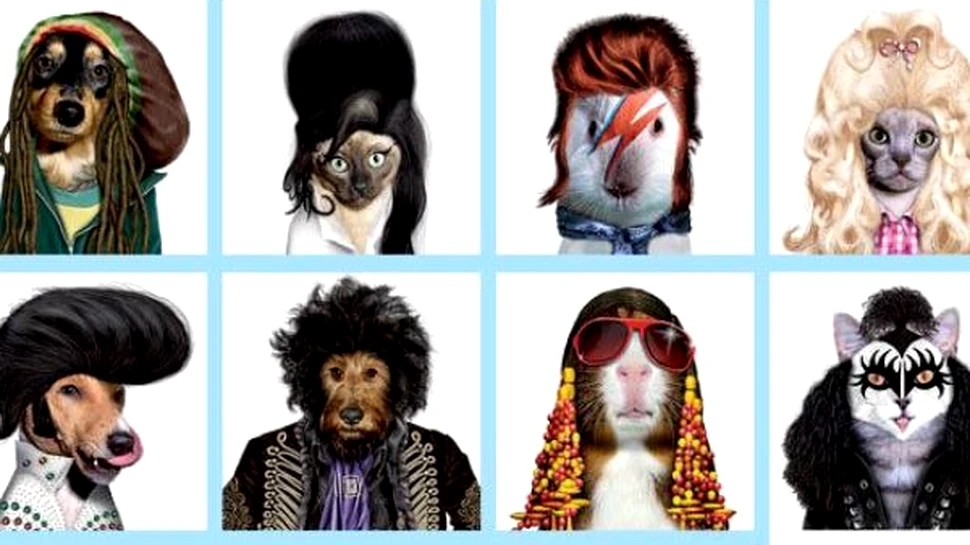 FOTO: Vedete rock din lumea animalelor in calendarul 2010