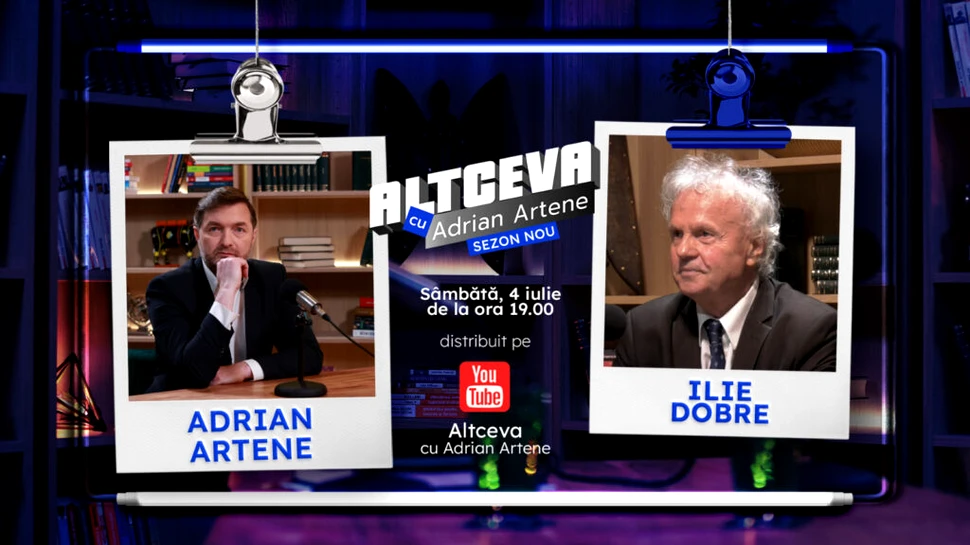 Vocea de legendă a radioului românesc se destăinuie la „Altceva cu Adrian Artene”. Omul recordurilor mondiale: „Cred că timpul lui Ilie Dobre s-a încheiat!”