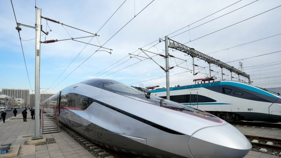 China a prezentat un prototip pentru cel mai rapid tren de mare viteză din lume