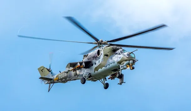 Elicopterul de atac sovietic Mi-24