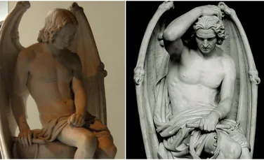 O statuie celebră a lui Lucifer a fost înlocuită pentru că era prea ”senzuală”