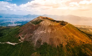 Erupția Vezuviului a transformat creierul unui om în sticlă