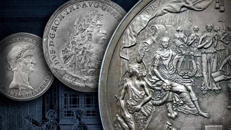 Peste 200 de medalii dedicate unor împăraţi, expuse la Muzeul Naţional de Istorie din Cluj