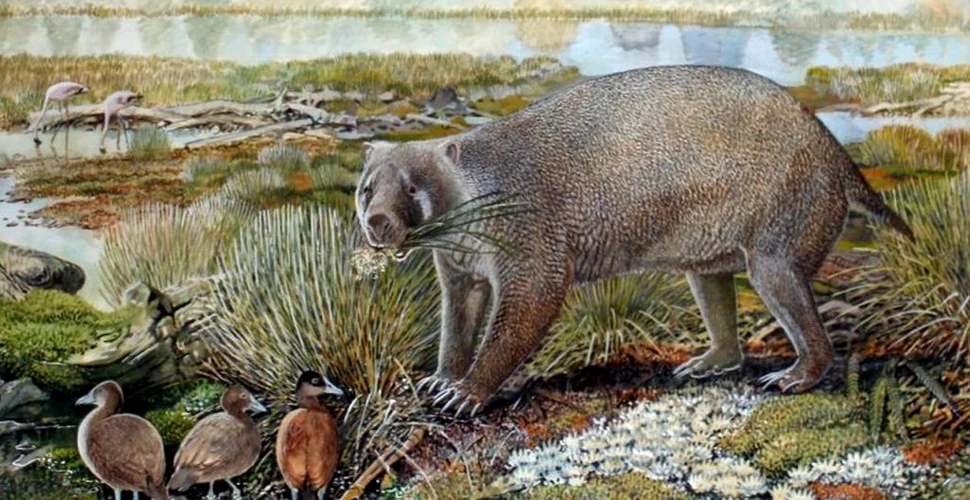 Un marsupial gigantic, înrudit cu vombații, colinda în Australia în urmă cu 25 de milioane de ani