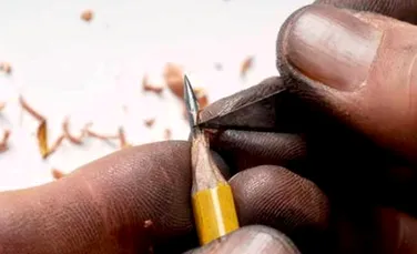 Uluitoarele scuplturi in creion ale lui Dalton Ghetti (FOTO)