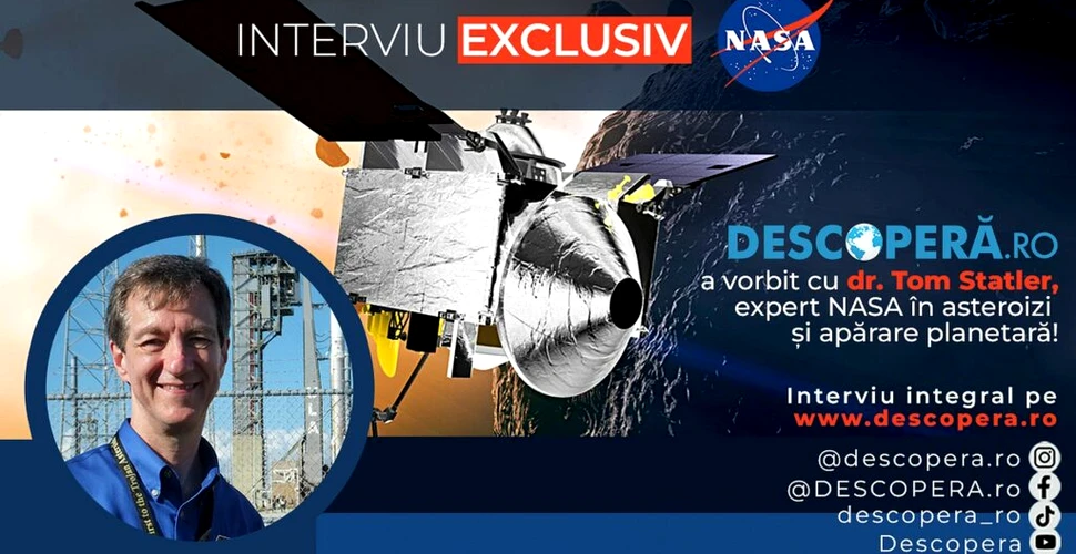 INTERVIU EXCLUSIV: NASA ne-a spus totul despre OSIRIS-REx!