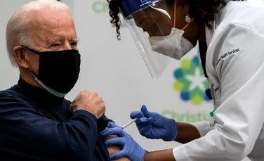 Joe Biden, președintele ales al SUA, s-a vaccinat împotriva COVID-19