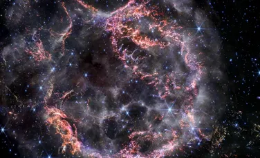 Telescopul Webb a reușit să surprindă o fotografie de înaltă rezoluție cu supernova Cassiopeia A