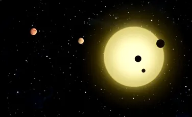Un frumos sistem planetar se află în armonie orbitală aproape perfectă