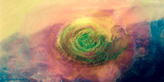 „Ochiul Saharei”, un mister geologic care privește în spațiu