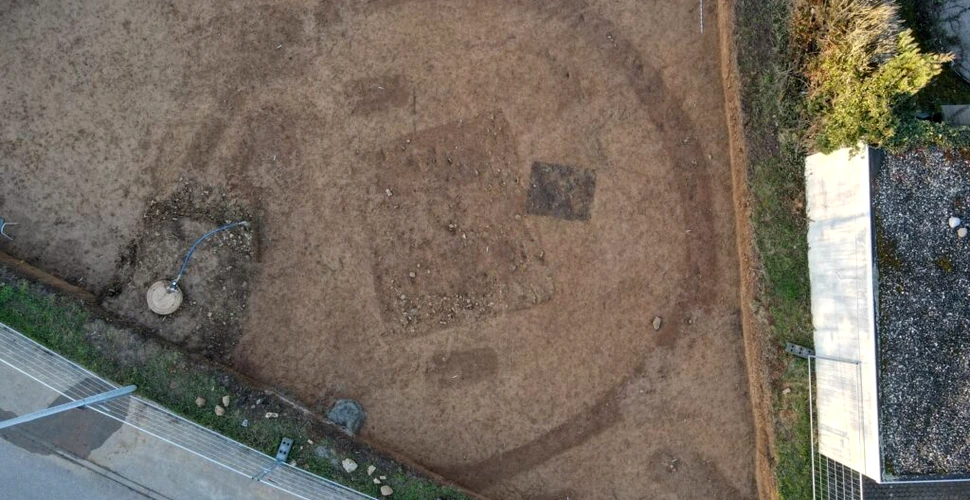 Mormânt medieval dublu, găsit întâmplător într-un șanț circular
