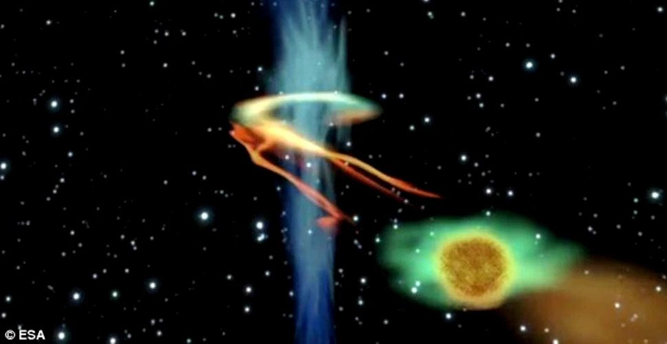 Spectacol astronomic: o gaură neagră a fost surprinsă înghiţind o planetă (VIDEO)