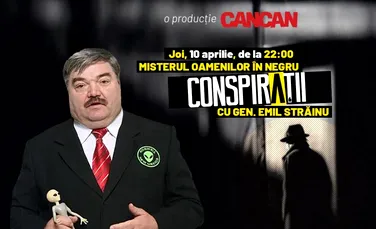 „Conspirații cu gen. Emil Străinu” începe joi, 10 aprilie, de la 22:00, LIVE pe YouTube Cancan