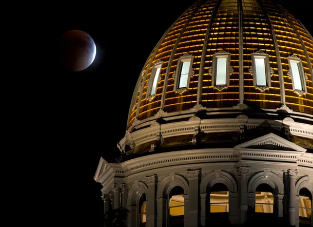 Fenomen astronomic rar: Eclipsa de Lună şi Super Luna, 28 septembrie 2015 / Surse foto: NASA, Hepta, Richard Austin, Ross Parry / SWNS 