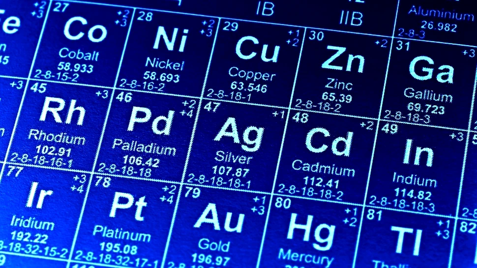 Top 10 aspecte mai puţin cunoscute despre tabelul periodic