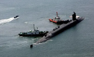 Un submarin american cu propulsie nucleară a ajuns într-un port din Coreea de Sud
