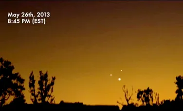 Triplă conjuncţie a planetelor: un spectacol astronomic rar va avea loc la sfârşitul acestei luni (VIDEO)