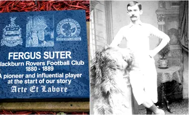 Un zidar pe nume Fergus Suter, primul fotbalist profesionist din lume