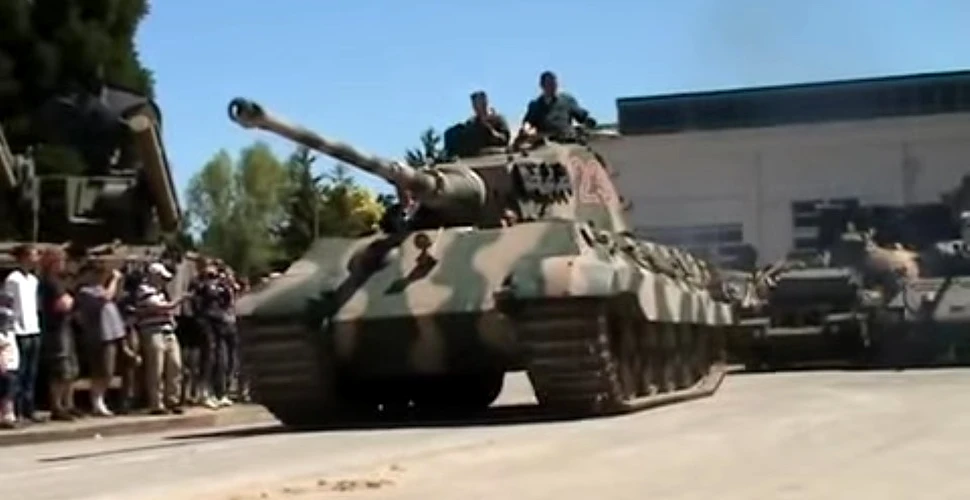 Tiger II: singurul tanc german de acest tip care încă mai funcţionează – VIDEO