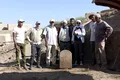 Un monument egiptean din piatră care înfățișează un împărat roman în rolul unui faraon a fost descoperit în Luxor