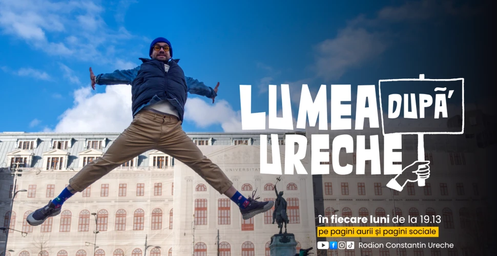 LUMEA DUPĂ URECHE schimbă lumea cu 1000 de idei geniale! Din 17 februarie, pe YouTube