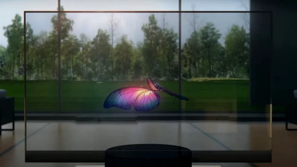 Televizorul transparent de la Xiaomi, o revoluție în tehnologie