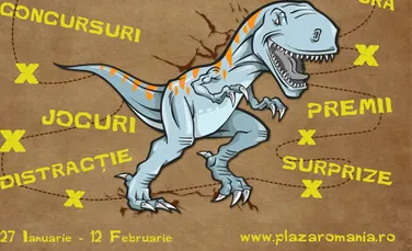 Dinozaurii sunt în oraş! Kids` Dino Dig, lumea preistorică, reînvie în Plaza România