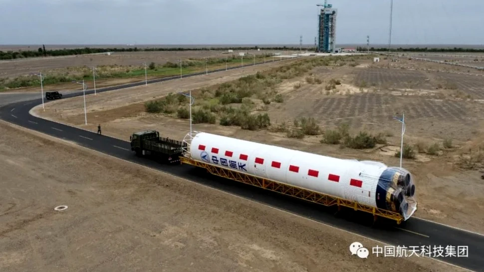 China a lansat doi sateliți din Deșertul Gobi