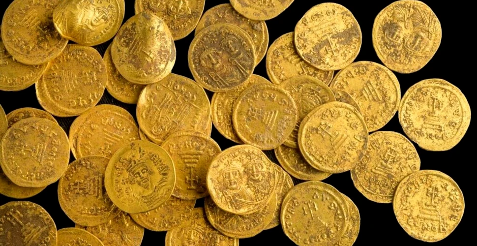 Monede de aur bizantine, găsite îngropate într-o rezervație naturală din Israel