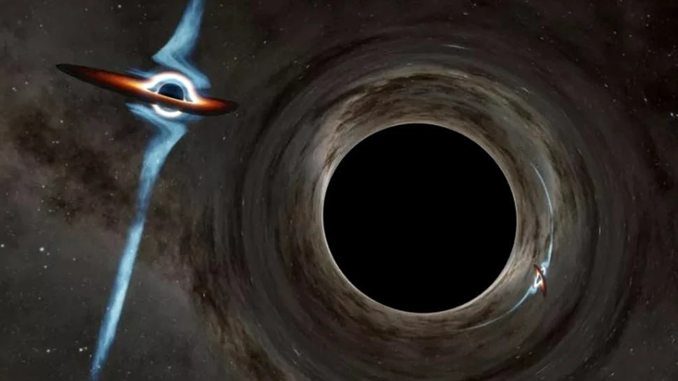 Două găuri negre supermasive se îndreaptă spre o coliziune care va zgudui structura spațiu-timp