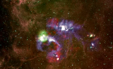 Oamenii de știință au surprins formarea stelelor într-un nor vast de gaz și praf