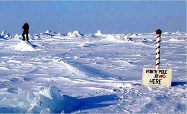 Polul Nord magnetic migreaza cu viteza inspre Rusia