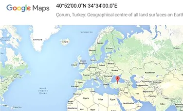 Google a descoperit ”centrul lumii”. Unde se află locul care provoacă dispute de peste 400 de ani