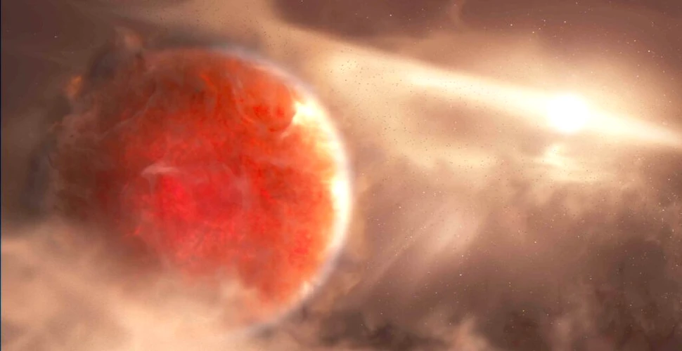 Astronomii au observat „nașterea” unei planete de nouă ori mai mare decât Jupiter