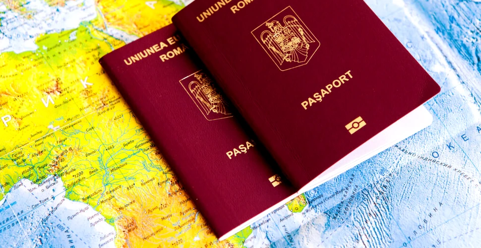 Locul ocupat de pașaportul românesc pe scara mobilității globale