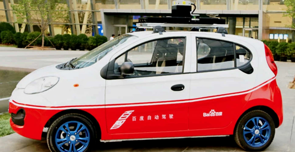 Baidu a prezentat prima sa maşină electrică autonomă
