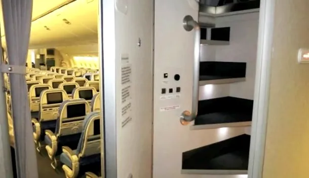 Camere din avioane unde nu au acces pasagerii