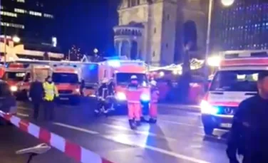 Atac la Berlin. Cel puţin 9 morţi şi 50 de răniţi, după ce un camion a intrat în mulţime la un târg de Crăciun