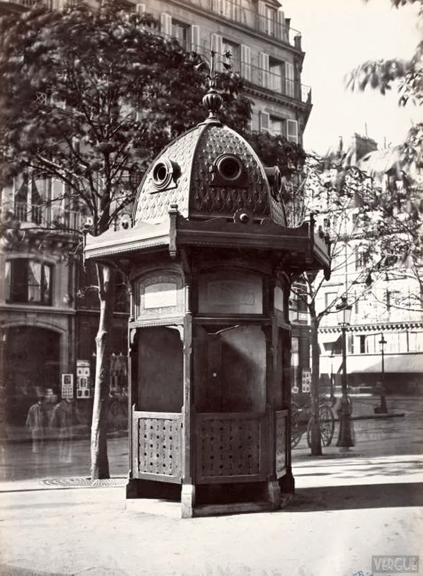 Toaletele publice din Paris în secolul al XIX-lea