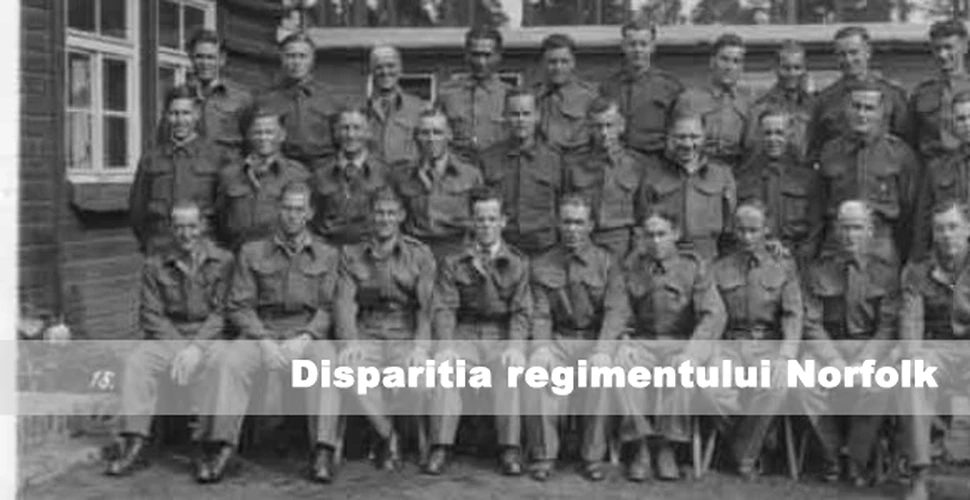 Disparitia regimentului Norfolk