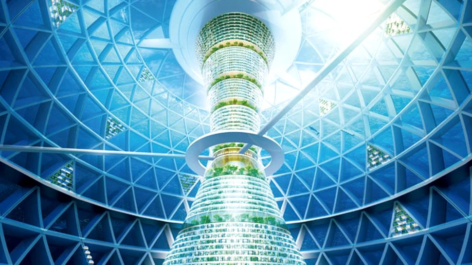 Cum ar putea arăta oraşul viitorului? O compania japoneză proiectează un oraş subacvatic (FOTO)