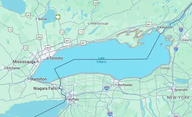 Google a schimbat denumirea Lacului Ontario după ordinul semnat de Donald Trump